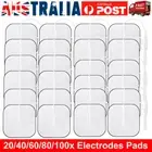 10-100x Tens Machine Replacement Electrode Pads Gel Self Adhesive 4X4cm Reusable