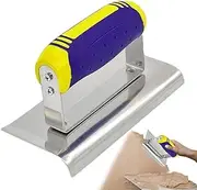 Concrete Processing Tools, Edger Cutter for Concrete Processing | Concrete Joint Trowels with Curved/Straight Ends | Precision Cutting Tools with Ergonomic Handle