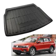 Rear Trunk Cargo Liner Boot Tray Floor Mat Carpet For VW Tiguan II MK2 2016-18