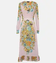 [Etro] Etro Floral minidress AU 6 pink