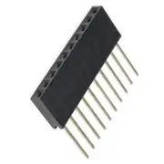 50PCS 10Pin 2.54 mm Stackable 11mm Long Legs Female Header For Arduino Shield