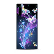 Skins Decal Wrap for Samsung Galaxy Note 10 glowing butterflies in flight
