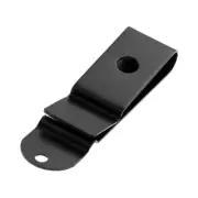1pc Spring Buckle Sheath Clip Clamp 84.5*22mm Black for Wallet Purse Pouches