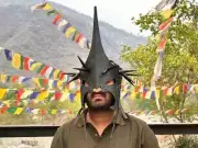 Nazgul Black Helmet Metal Spiked Helmet Medieval Dark Knight Armor Cosplay Prop