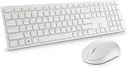 Dell Pro Wireless Keyboard & Mouse, KM5221W, White