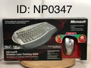 BRAND NEW MICROSOFT WIRELESS LASER DESKTOP 6000 KEYBOARD AND MOUSE