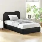 Bed Frame King Single Size Boucle DARA K-ABC