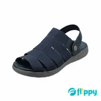 在飛比找momo購物網優惠-【PANSY】flippy夏季透氣防滑兩用式涼鞋 海軍藍(3