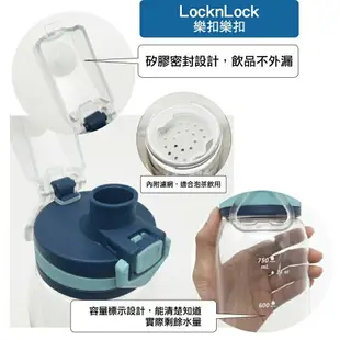【LOCK & LOCK樂扣樂扣】優質時尚彈蓋水壺900ml