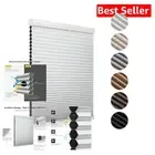 28"x50" White Cellular Shades - Noise-Reducing & UV-Protecting Window Blinds
