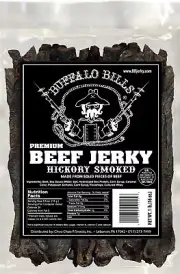 Buffalo Bills 16oz Premium Hickory Beef Jerky Pieces (hickory