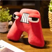Luminous Alphabet Lore Plush Toy Soft Stuffed Pillow Glowing Colorful English A