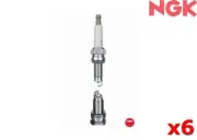 NGK Spark Plug Iridium FOR Volkswagen Eos 2006-2009 3.2 V6 (1F) CONV IZKR7B x6