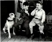 Pete The Dog Our Gang Little Rascals 8 x 10 Inch Vintage Photo