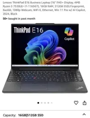 lenovo thinkpad e16 i7