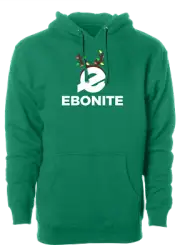 Ebonite Bowling Christmas Hoodie