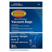 EnviroCare Replacement Micro Filtration Vacuum Bags for Eureka Style J Uprights