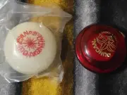 Duncan Imperial Glow Yoyo (Misprint) & Duncan Imperial Clear Red Yoyo