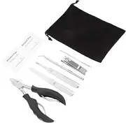 7pcs nail trimming set beauty kit cosmetology kit nail trimmer Nail Cutter Grooming Kit Nail set manicure pp