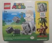 Retired LEGO Super Mario 71420 Rambi Rhino Donkey Kong Expansion Sealed Unopened