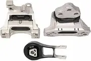 3pcs 68192831af for Jeep for Cherokee 2.4l 2014-2019 Car Engine Motor Transmission Mount 68418876ab 68157441ad Engines Components Engine Mount Support Bracket