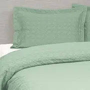 Jason 300GSM Villa Matelasse Sage Coverlet Set