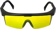 Daseeme Safety Glasses 200-540nm UV/Blue Light Blocking, Yellow Lens Eye Protection Goggles for Industrial, Lab, Welding Use