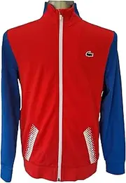 [Lacoste] SH1599 Men's Activewear Tracksuit Jacket in Red