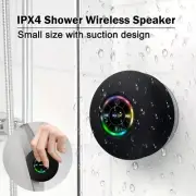 Waterproof Wireless Bluetooth Speaker Shower Car Suction Handsfree Mic Outdoor