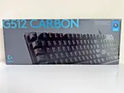 Logitech G512 Carbon RGB Mechanical Wired Keyboard GX Blue Clicky