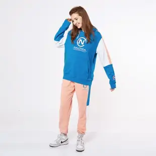 【NAUTICA】COMPETITION女裝美式長版連帽T恤(藍色)
