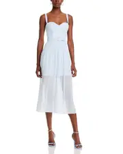 Bcbgmaxazria Bustier Midi Dress