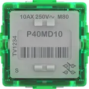 Clipsal Iconic Series Mech Switch 1Way Dp 10Ax 250V -P40MD10