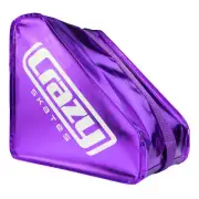 Crazy Skates Metallic PURPLE Skate Bag Quad Rollerskate Roller Inline Blades Ice
