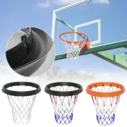 2024 New PU Portable Basketball Net Frame Portable Mesh Net Removable Frame H2J0