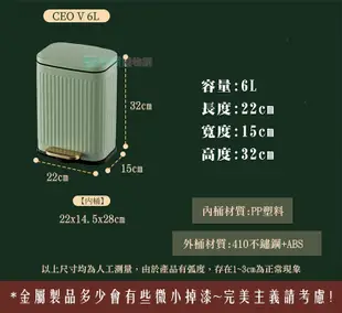 復刻輕奢不鏽鋼靜音垃圾桶 翻蓋緩降垃圾桶 垃圾筒 廚餘桶 (3.8折)