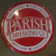 PARISH BREWING Louisiana ghost machine METAL TACKER SIGN craft beer brewery C