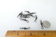 Fishing Swivels Rolling Barrel Black Sz 5 70 Lb Tackle Saltwater Fishing 36-144