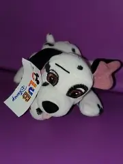 NEW CLUB DISNEY STORE LUCKY 101 DALMATIANS DOG MINI BEAN BAG PLUSH WITH TAGS