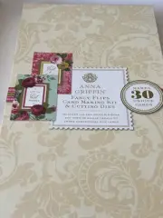 NEW Anna Griffin - Fancy Flips Card Making Kit & Cutting Dies - 30 Cards