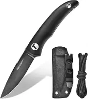 Nova Fixed Blade Knife with Adjustable Kydex Sheath EDC Knife with 6.81cm Full