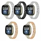 For Fitbit Versa 3 Sense Watch Bracelet Metal Stainless steel Wrist Band Strap