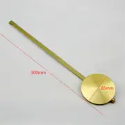 Aluminum Clock Pendulum Movement Mechanism Replacement Part Traditional Gold