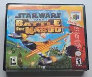 Star Wars Episode I Battle For Naboo CASE ONLY Nintendo 64 N64 Box ANY 4+20% OFF