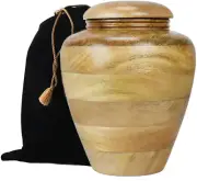 MONGOWOOD CREMATION URN FOR ASHES FIGURE URN FOR ASHES FUNERAL URN ASH BOX