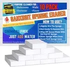 10 Pcs Magic Sponges Eraser|2X Density Extra Thick Magic Sponge Eraser|Melamine