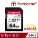 【Transcend 創見】SDC340S SDXC UHS-I U3 V30 64GB 記憶卡(TS64GSDC340S)