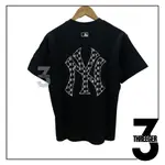 MLB CLASSIC NY MONOGRAM 大力士 T 恤黑色原創