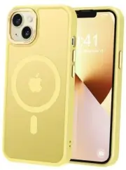 Strong Magnetic for iPhone 13 Case & iPhone 14 iPhone 13/iPhone 14 6.1" Yellow