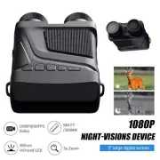 5x Zoom 1080p Binoculars Night Vision Telescope Infrared Hunting Plastic Black